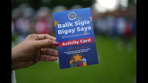 Balik Sigla Bigay Saya Nationwide Gift Giving Day Malacanang Palace