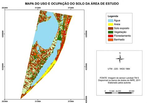 2 Mapa de uso e ocupação do solo na área proposta Download