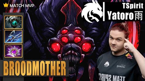 Broodmother Safelane TSpirit Yatoro HE WORKS REALLY HARD FOR TI 12