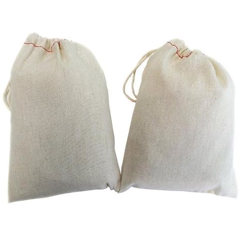 corral cotton muslin favor bags 5x7 inch 10 pk drawstring gift 动态图库网