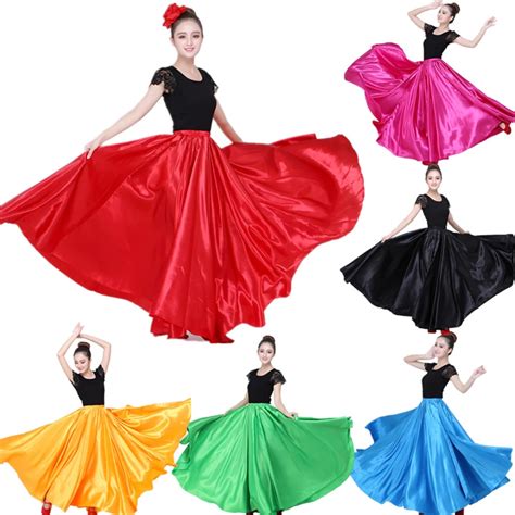 Faldas De Flamenco De 10 Colores Para Mujer Vestido De Baile Espa Ol