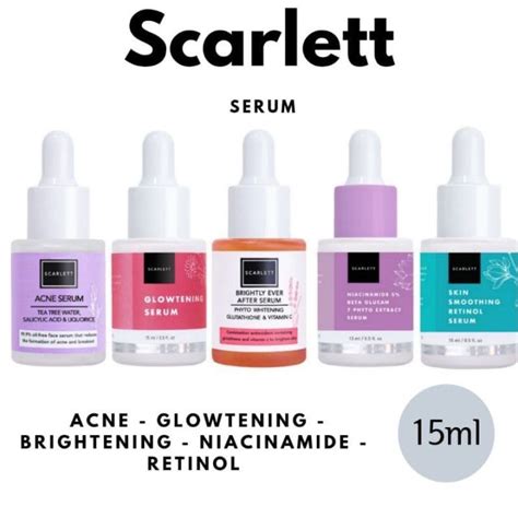 Scarlett Serum Whitening Serum Glowtening Serum Retinol Serum