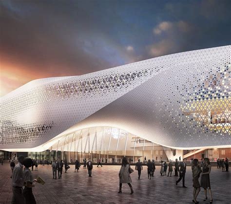 Zaha Hadid Architects Wins Jinghe New City Culture Art Centre