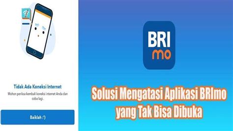 Penyebab BRImo Eror Berikut Cara Mengatasi BRImo Yang Tak Bisa Dibuka