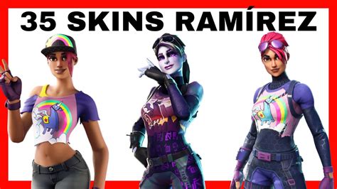 ️todas Las 35 Skins De Ramirez Ordenadas De Peor A Mejor Fortnite