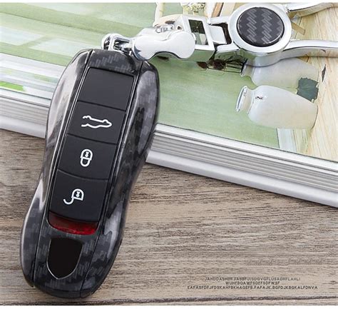 Carbon Fiber Key Fob Cover Keyless Remote Case Casing Housing