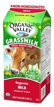 Organic Valley Grassmilk Whole Non Homogenized Pasteurized Oz