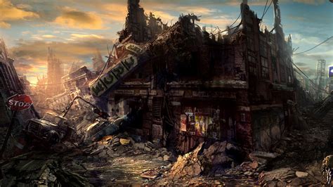 Post Apocalyptic Full Hd Wallpaper And Background Image X