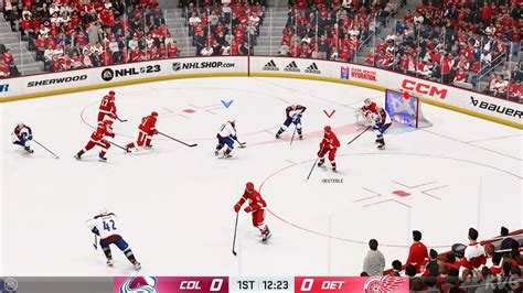 NHL 23 Colorado Avalanche Vs Detroit Red Wings Gameplay PS5 UHD