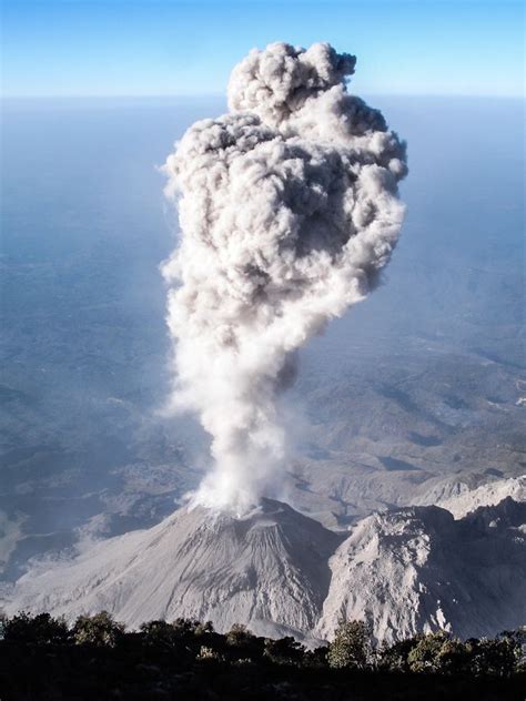 Volcano Ash Flow Volcano Erupt