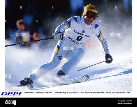 ALPINE SKIING - WORLD CUP 1988/1989 - ADELBODEN (SUI) - SLALOM SPECIAL ...