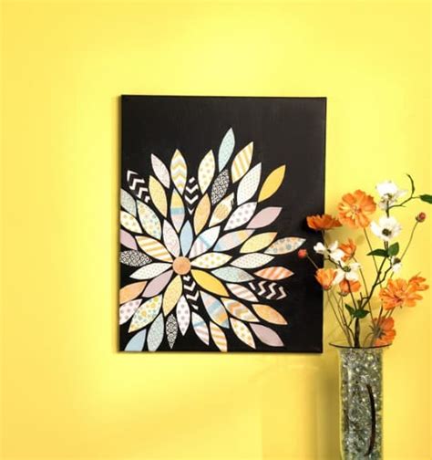 Diy Canvas Art Tutorials