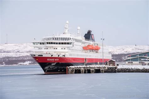 Postschiffroute im Winter Südroute von Kirkenes nach Bergen