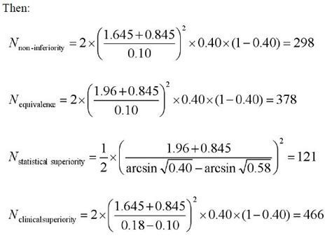 How To Calculate Sample Size In Randomized Controlled Trial Zhong