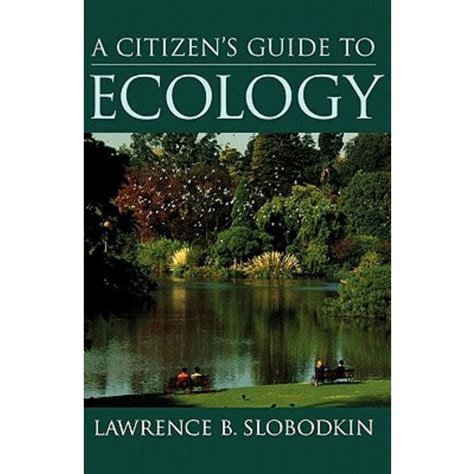 A Citizen S Guide To Ecology Paperback Oxford University Press USA