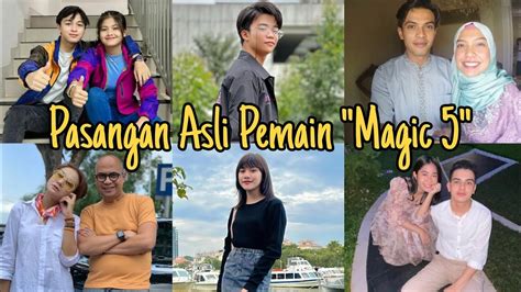 Pasangan Asli Pemain Sinetron Magic 5 Indosiar 2023 Ft Temmy Rahadi