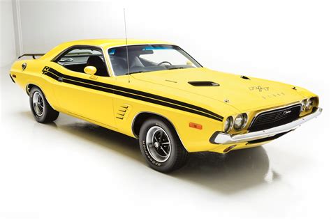 1973 Dodge Challenger Lemon Twist Rt Stripes