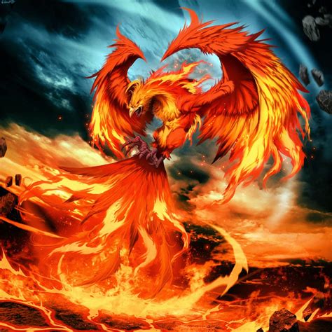 Creative Art Artworks Giant Evil Phoenix Bird By Genzoman