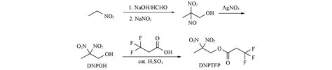 含能增塑剂2 2 偕二硝基丙基三氟丙酸酯的合成及性能