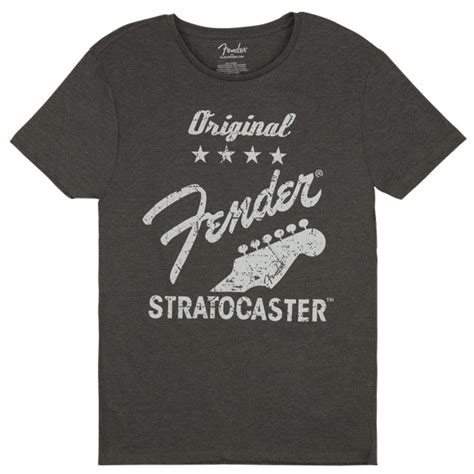 Fender T Shirt Original Strat Charcoal GigGear