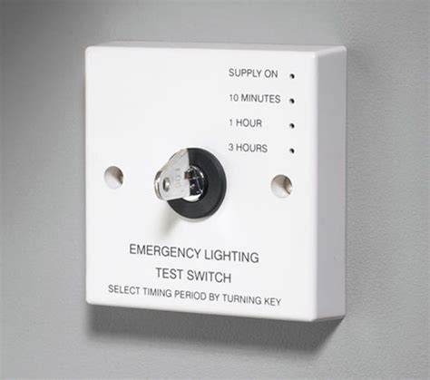 Emergency Lighting Switch Elt10 Cp Electronics Automatic Key