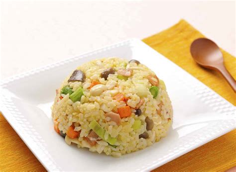 Mushroom Egg Fried Rice Hokto Kinoko Company