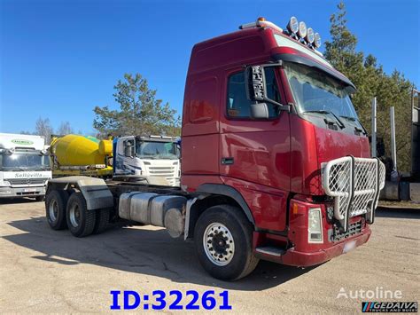 Volvo Fh12 500 6x4 Manual Big Axles Chassis Truck For Sale Lithuania Vilnius Qa36505