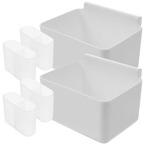 ONAPARTER 2 Sets Refrigerator Storage Box Freezer Side Door Organizer