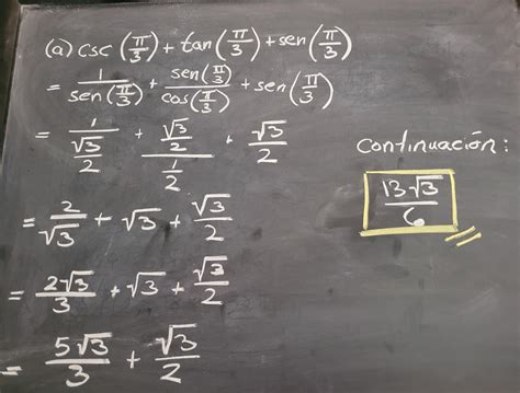 Calcular El Valor Exacto De Las Siguientes Expresiones Brainly Lat