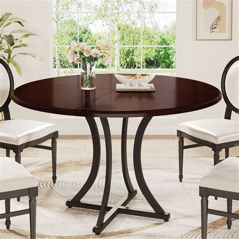 17 Stories Artington 47.24" Round Dining Table Circle Dinner Table for ...