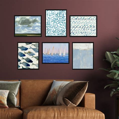 Latitude Run® 6 Piece Picture Frame Print Set Wayfair