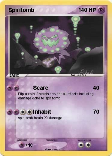 Pokémon Spiritomb 229 229 - Scare - My Pokemon Card