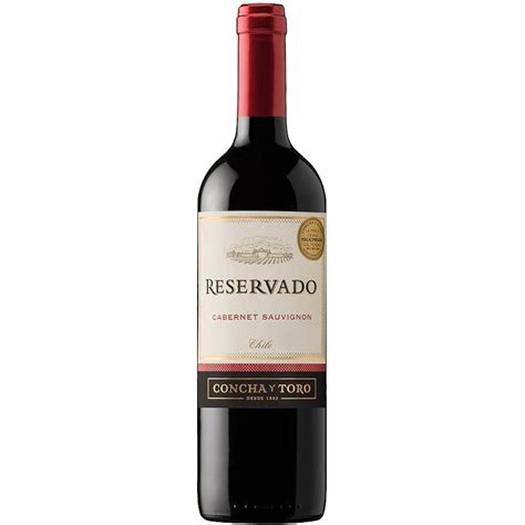 Vino Tinto Cabernet Sauvignon Reservado Marca Concha Y Toro A