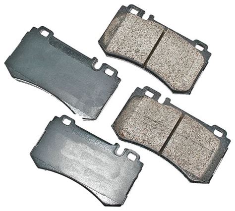 Akebono Eur Euro Ultra Premium Ceramic Brake Pad Set Aftermarket