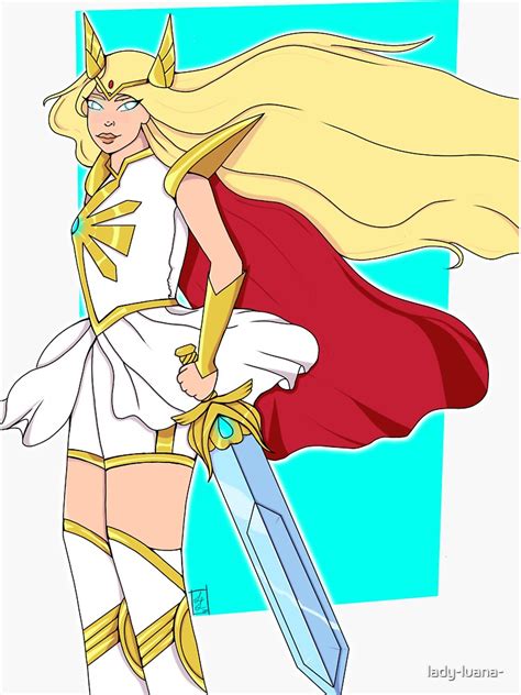 She Ra Sticker For Sale By Lady Luana Redbubble