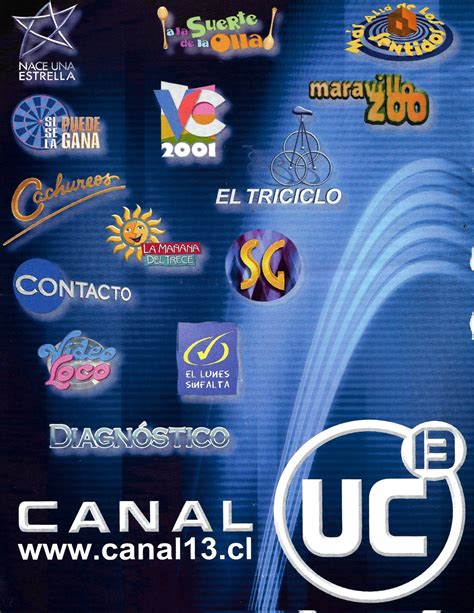 La Tele de Antes on Twitter Programación 2001 de Canal 13 https t