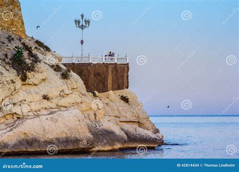 The Mediterranean Balcony at Benidorm Stock Photo - Image of ocean ...