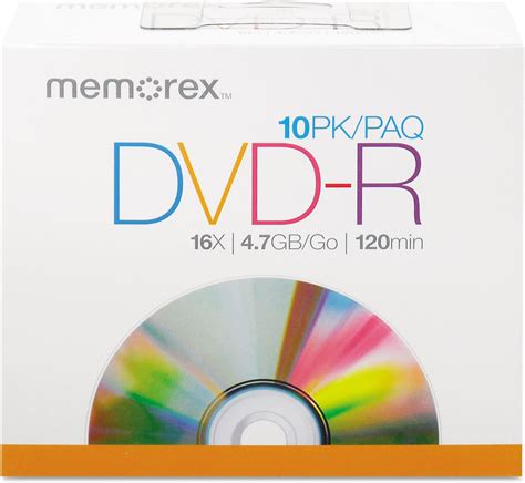 Amazon co jp mem05669 Memorex 16 X DVD Rメディア パソコン周辺機器