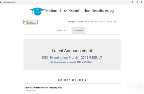 Maharashtra Ssc Result 2023 Live Out Msbshse Class