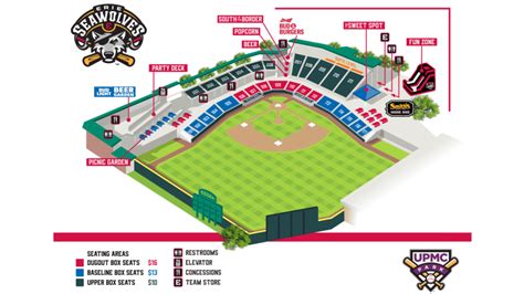 Erie Seawolves Stadium Seating Chart - Stadium Seating Chart