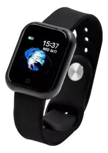 Smartwatch Smartwatch T Caja Negra Malla De Silicona Mercadolibre