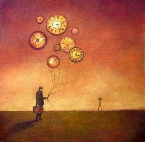 Time Flies Surreal Art Surrealism Painting Duy Huynh