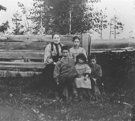 Some portraits of the Mikolaevsky family at their dacha in the village ...