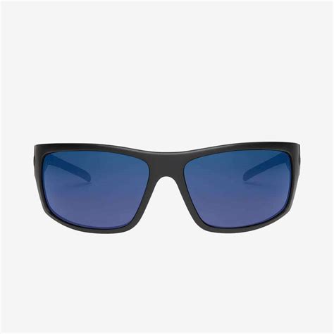 Electric Tech One Xl Sport Sunglasses Matte Black Frame Blue Polarized Pro Lens Shop