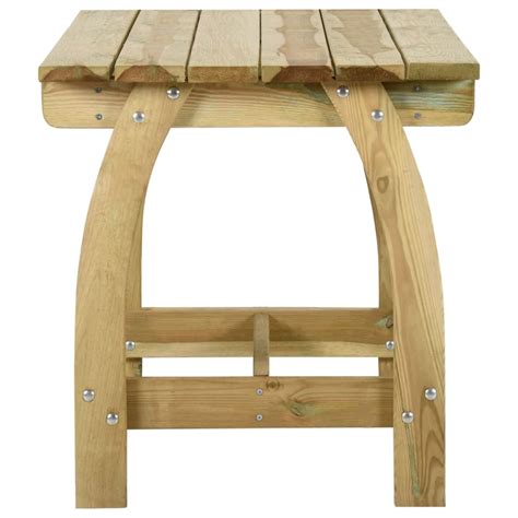 Table De Jardin Vendue Seule Table De Jardin X X Cm Bois De Pin