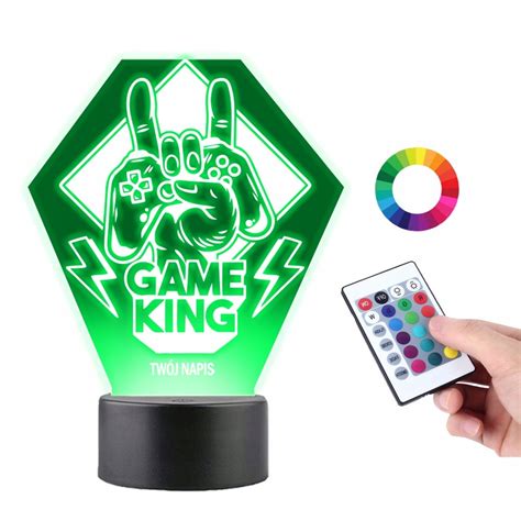 Lampka Na Biurko Statuetka Dla Gracza Game King Plexido Sklep Empik