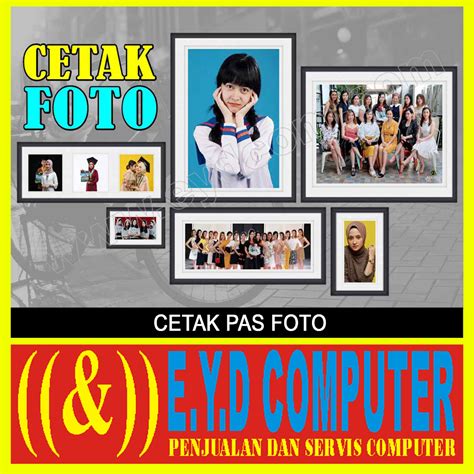 Jual PROMO MURAH CETAK PAS PHOTO IJAZAH UKURAN 2x3 3x4 4x6 CETAK PAS