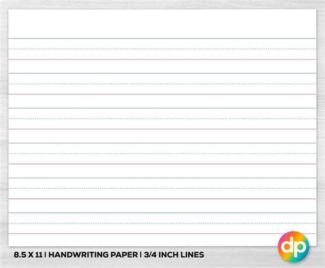 Free Printable Lined Paper For 3rd Grade Download Free Printable Lined Paper For 3rd Grade Png