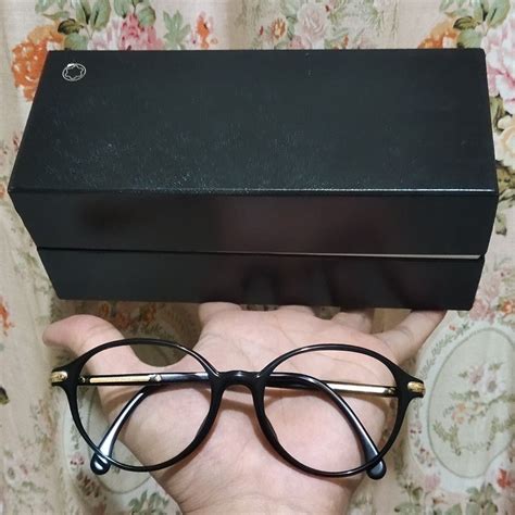 Frame Kacamata Montblanc Authentic Fesyen Pria Aksesoris Kacamata Di