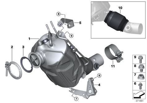 Original Bmw Exch Diesel Particulate Filter X3 G01 Eu5 Hubauer Shopde